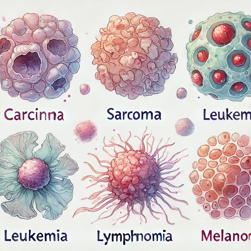 چند نوع سرطان داریم